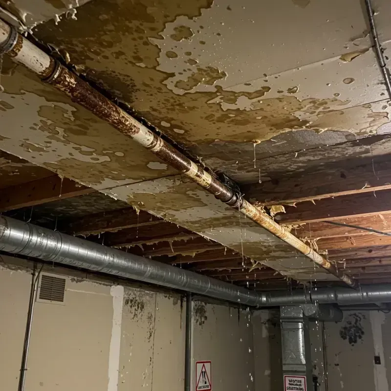 Ceiling Water Damage Repair in Center Hill, FL